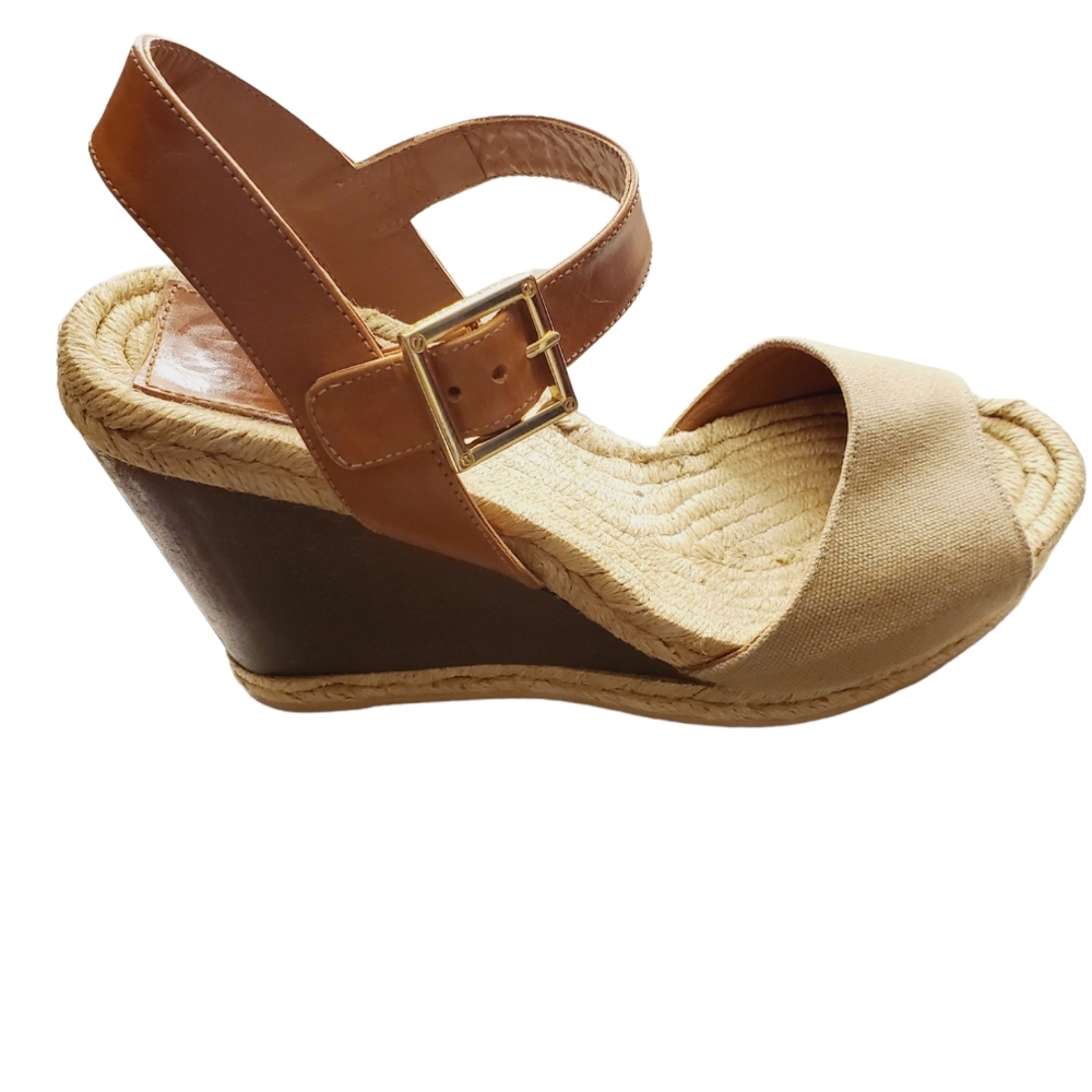 Tory Burch Canvas Espadrilles Size 8m - image 1